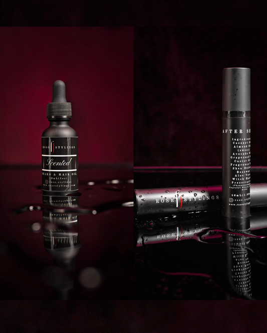 The Hair Oil Combo (Aftershave, Hair & Beard Oil)